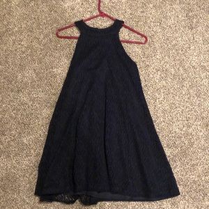 Francesca’s Navy Blue Formal Dress